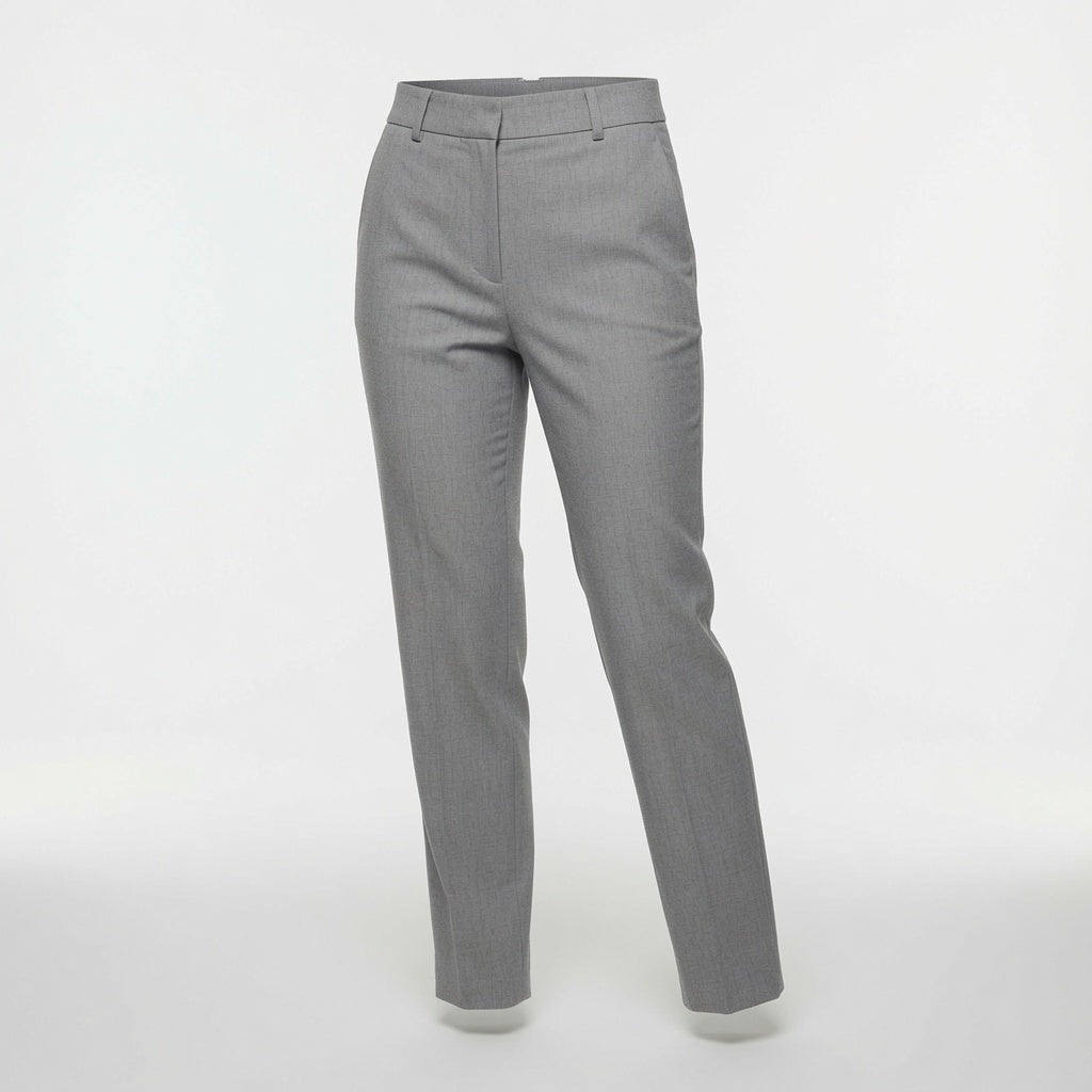 Pantalón Elegante Para Mujer De Traje De Seda Corte Ajustado Corte Recto Moda Mujer En Tendencia