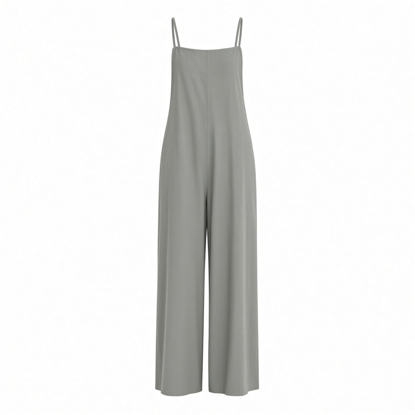 Mono Casual De Lino Transpirable Fresco Tirantes Moda Mujer En Tendencia