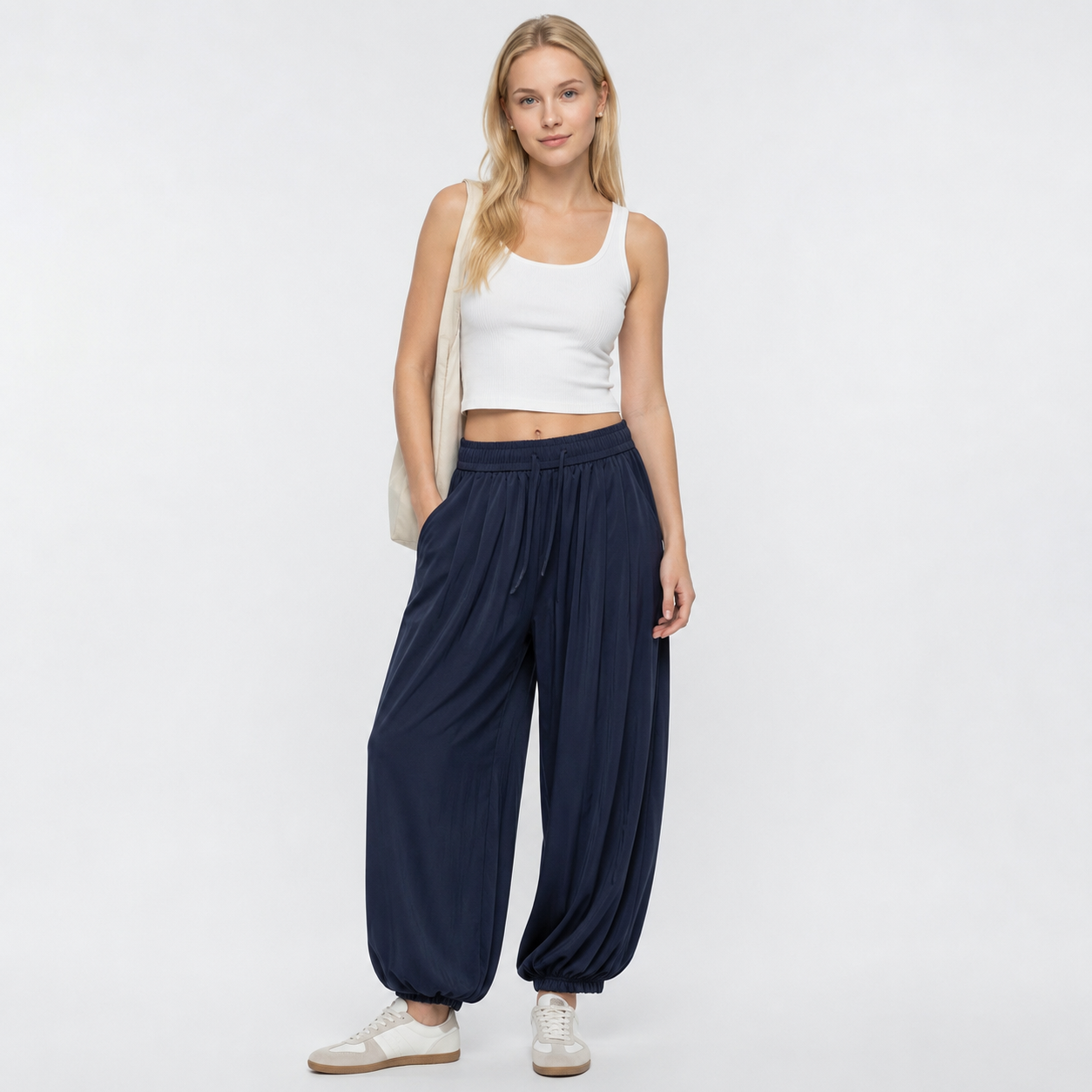 Pantalón Fluido para Mujer Cómodo y Elegante em Tendencia