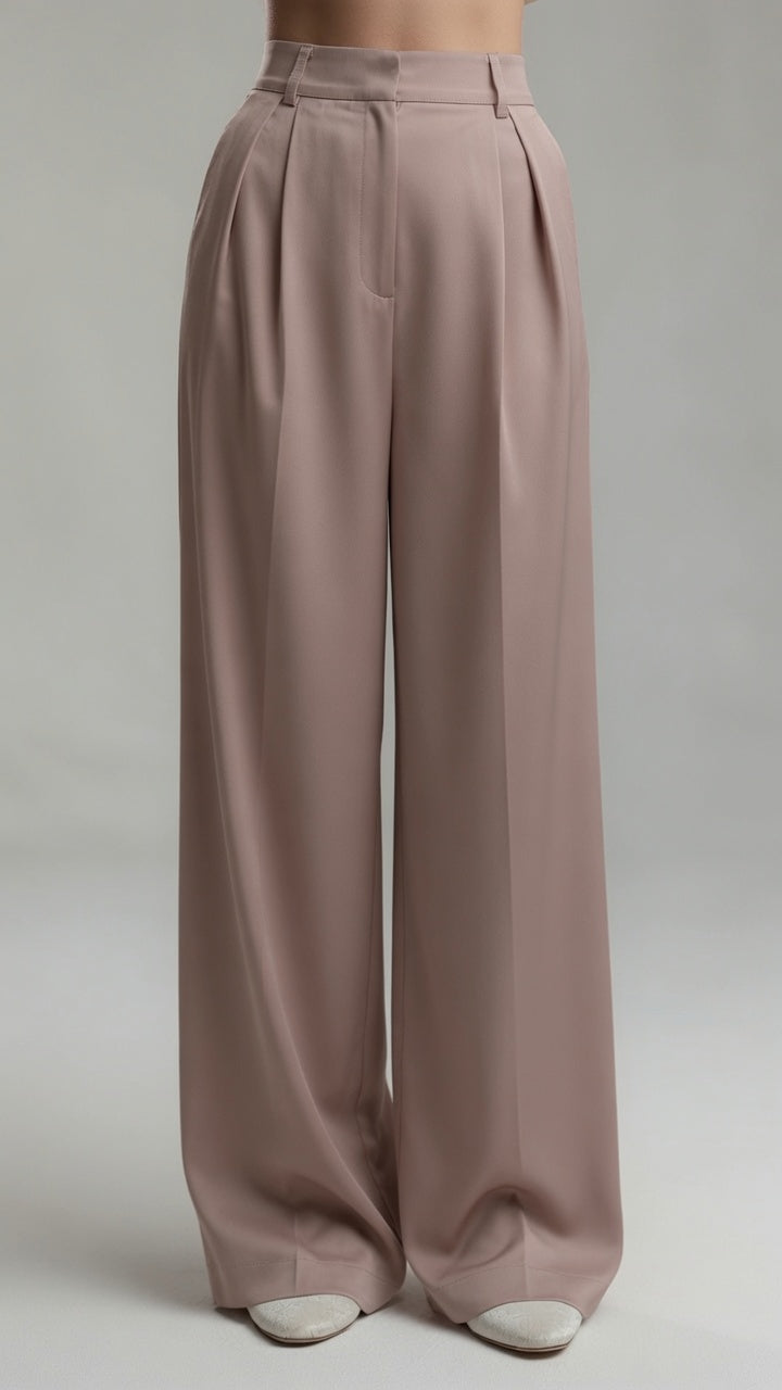 Elegante Pantalón Recto De Traje De Vestir Para Mujer  Casual Formal Moda Mujer En Tendencia 3 Tonos Mas